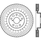 Purchase Top-Quality Front Disc Brake Rotor by CENTRIC PARTS - 121.44184 pa6