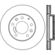 Purchase Top-Quality Front Disc Brake Rotor by CENTRIC PARTS - 121.45045 pa2
