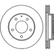 Purchase Top-Quality Disque de frein à disque avant par CENTRIC PARTS - 121.45048 pa7