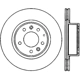 Purchase Top-Quality Front Disc Brake Rotor by CENTRIC PARTS - 121.45051 pa6