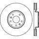 Purchase Top-Quality Front Disc Brake Rotor by CENTRIC PARTS - 121.45071 pa2