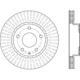 Purchase Top-Quality CENTRIC PARTS - 121.45088 - Front Disc Brake Rotor pa3