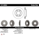 Purchase Top-Quality Front Disc Brake Rotor by CENTRIC PARTS - 121.46062 pa6