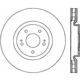Purchase Top-Quality Front Disc Brake Rotor by CENTRIC PARTS - 121.46064 pa2