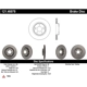 Purchase Top-Quality Front Disc Brake Rotor by CENTRIC PARTS - 121.46078 pa4