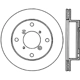 Purchase Top-Quality Front Disc Brake Rotor by CENTRIC PARTS - 121.48001 pa9