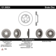 Purchase Top-Quality Disque de frein à disque avant par CENTRIC PARTS - 121.50024 pa4