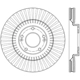 Purchase Top-Quality Front Disc Brake Rotor by CENTRIC PARTS - 121.50034 pa9