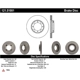 Purchase Top-Quality Front Disc Brake Rotor by CENTRIC PARTS - 121.51001 pa3