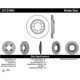 Purchase Top-Quality Front Disc Brake Rotor by CENTRIC PARTS - 121.51003 pa4