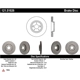 Purchase Top-Quality Disque de frein à disque avant par CENTRIC PARTS - 121.51026 pa6