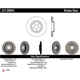 Purchase Top-Quality Disque de frein à disque avant par CENTRIC PARTS - 121.58003 pa1