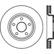 Purchase Top-Quality Front Disc Brake Rotor by CENTRIC PARTS - 121.58006 pa1