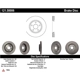 Purchase Top-Quality Front Disc Brake Rotor by CENTRIC PARTS - 121.58006 pa6