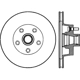 Purchase Top-Quality CENTRIC PARTS - 121.61002 - Front Disc Brake Rotor pa5