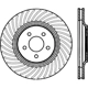 Purchase Top-Quality Disque de frein à disque avant par CENTRIC PARTS - 121.61044 pa4