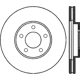 Purchase Top-Quality Front Disc Brake Rotor by CENTRIC PARTS - 121.61049 pa6