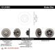 Purchase Top-Quality Disque de frein à disque avant par CENTRIC PARTS - 121.61053 pa6