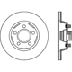 Purchase Top-Quality Disque de frein à disque avant par CENTRIC PARTS - 121.61053 pa7