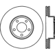 Purchase Top-Quality Front Disc Brake Rotor by CENTRIC PARTS - 121.61055 pa1