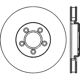 Purchase Top-Quality Front Disc Brake Rotor by CENTRIC PARTS - 121.61060 pa2