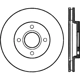Purchase Top-Quality Front Disc Brake Rotor by CENTRIC PARTS - 121.61061 pa2