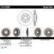 Purchase Top-Quality Disque de frein à disque avant par CENTRIC PARTS - 121.61080 pa5