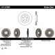 Purchase Top-Quality Disque de frein à disque avant par CENTRIC PARTS - 121.61089 pa6