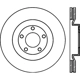 Purchase Top-Quality Front Disc Brake Rotor by CENTRIC PARTS - 121.61090 pa7
