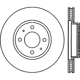 Purchase Top-Quality CENTRIC PARTS - 121.61093 - Front Disc Brake Rotor pa2