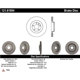 Purchase Top-Quality Disque de frein à disque avant par CENTRIC PARTS - 121.61094 pa6