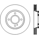 Purchase Top-Quality CENTRIC PARTS - 121.61096 - Front Disc Brake Rotor pa2