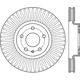 Purchase Top-Quality Disque de frein à disque avant par CENTRIC PARTS - 121.61104 pa2