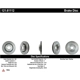 Purchase Top-Quality Disque de frein à disque avant par CENTRIC PARTS - 121.61112 pa4