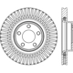 Purchase Top-Quality Disque de frein à disque avant par CENTRIC PARTS - 121.61112 pa5