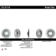 Purchase Top-Quality Disque de frein à disque avant par CENTRIC PARTS - 121.61116 pa5