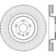 Purchase Top-Quality Disque de frein à disque avant par CENTRIC PARTS - 121.61120 pa5