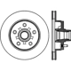Purchase Top-Quality Disque de frein à disque avant par CENTRIC PARTS - 121.62012 pa3