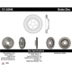 Purchase Top-Quality Disque de frein à disque avant par CENTRIC PARTS - 121.62046 pa6