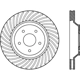 Purchase Top-Quality Disque de frein à disque avant par CENTRIC PARTS - 121.62046 pa7