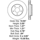 Purchase Top-Quality Front Disc Brake Rotor by CENTRIC PARTS - 121.62057 pa10