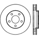 Purchase Top-Quality Disque de frein à disque avant par CENTRIC PARTS - 121.62057 pa6