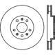 Purchase Top-Quality Disque de frein à disque avant par CENTRIC PARTS - 121.62069 pa5