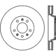 Purchase Top-Quality Disque de frein à disque avant par CENTRIC PARTS - 121.62070 pa1