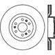 Purchase Top-Quality Front Disc Brake Rotor by CENTRIC PARTS - 121.62075 pa2