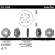Purchase Top-Quality Disque de frein à disque avant par CENTRIC PARTS - 121.62110 pa7