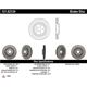 Purchase Top-Quality Disque de frein à disque avant par CENTRIC PARTS - 121.62124 pa2