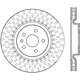 Purchase Top-Quality Front Disc Brake Rotor by CENTRIC PARTS - 121.62124 pa7