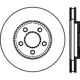 Purchase Top-Quality CENTRIC PARTS - 121.63017 - Front Disc Brake Rotor pa4