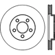 Purchase Top-Quality Front Disc Brake Rotor by CENTRIC PARTS - 121.63050 pa4